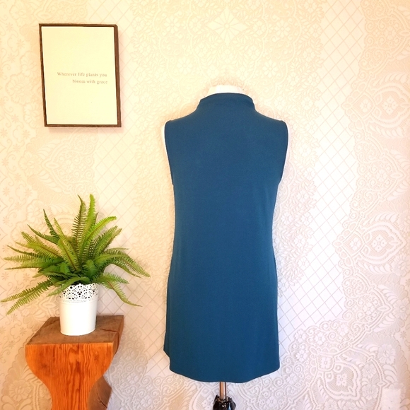Teal Blue Tunic / Tank - Picture 3 of 11